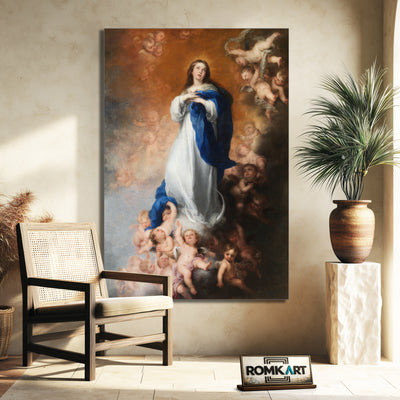 Bartolom Esteban Murillo The Immaculate Conception Of Los Venerables – Reproduction