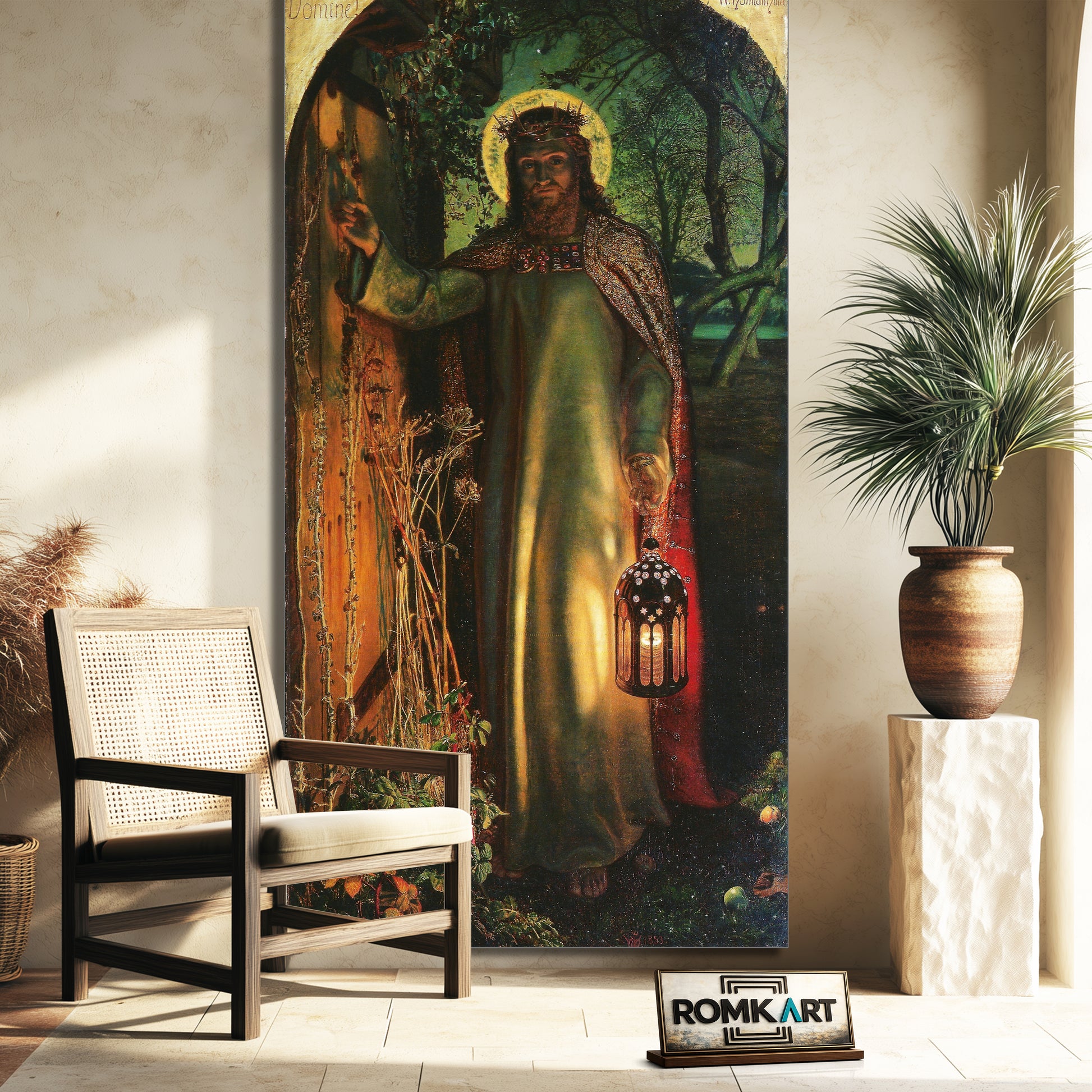 William Holman Hunt The Light Of The World 1851 – Reproduction