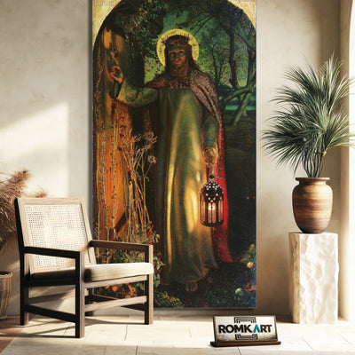 William Holman Hunt The Light Of The World 1851 – Reproduction
