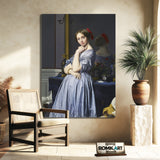 Jean Auguste Dominique Ingres Portrait Of Comtesse D'haussonville 1845 – Reproduction