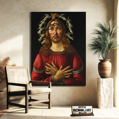 Sandro Botticelli Man Of Sorrows 1500 – Reproduction