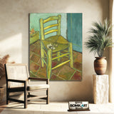Vincent Van Gogh Chair With Pipe 1888 – Reproduction