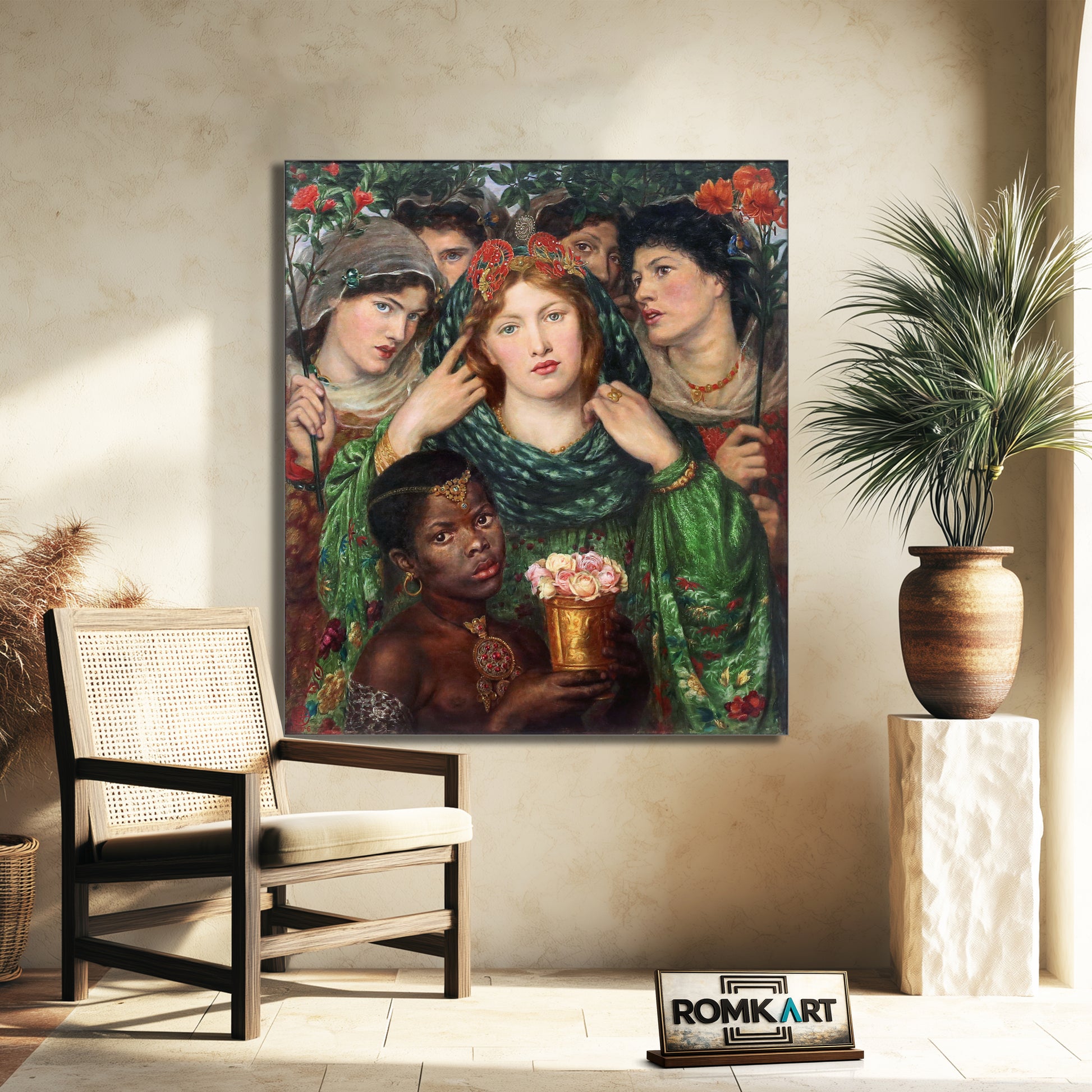 Dante Gabriel Rossetti The Beloved 1865-1866 – Reproduction