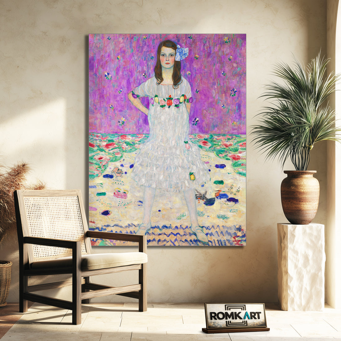 Gustav Klimt Portrait Of Mada Primavesi 1912 – Reproduction