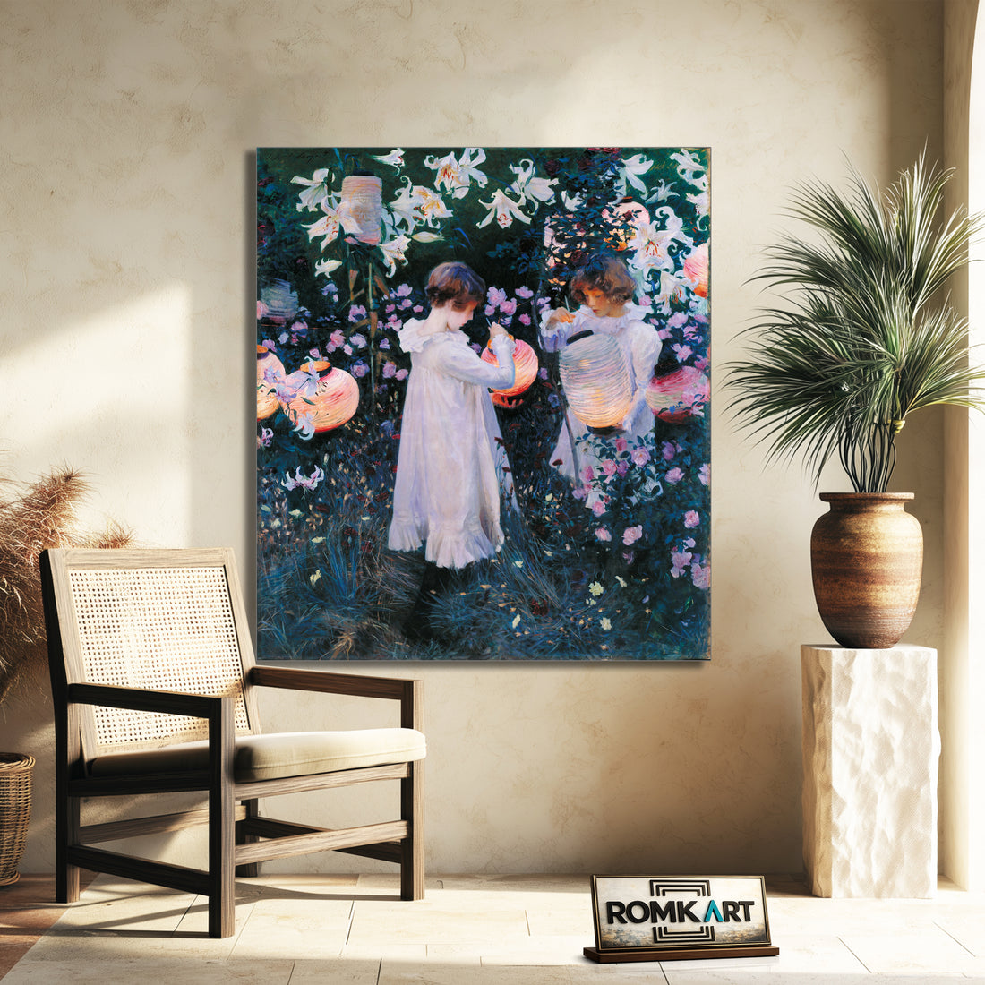 John Singer Sargent Carnation Lily Lily Rose – Reproduction