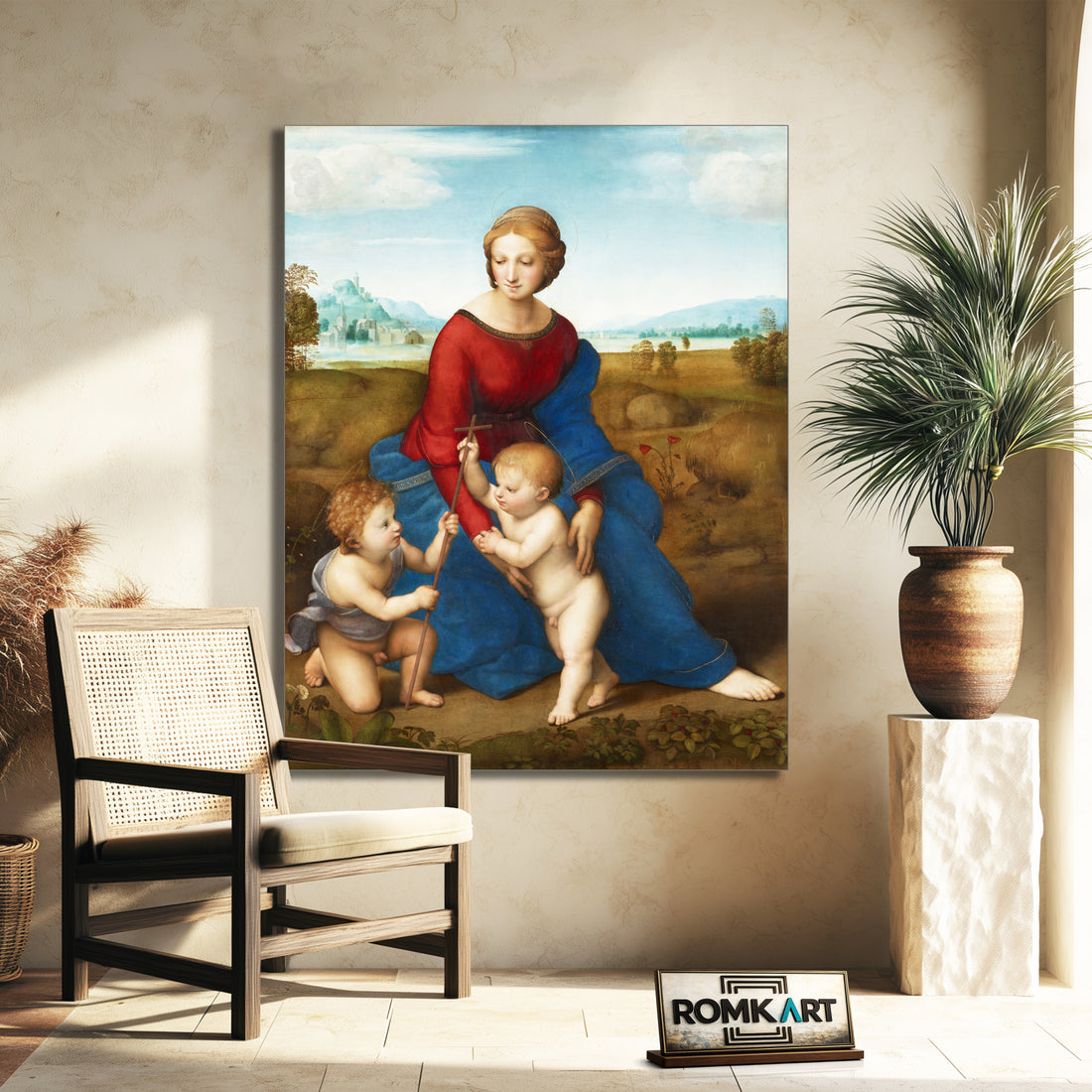 Raphael Madonna Of The Meadow Madonna Del Prato 1506 – Reproduction