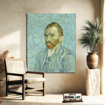 Vincent Van Gogh Self-portrait 1889 – Reproduction