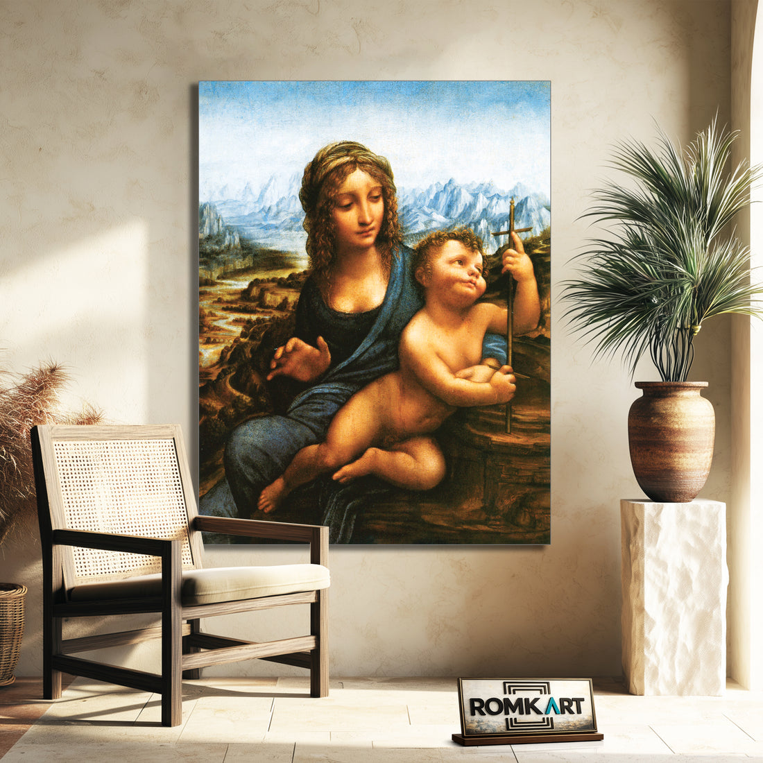 Leonardo Da Vinci The Lansdowne Madonna 1501 – Reproduction