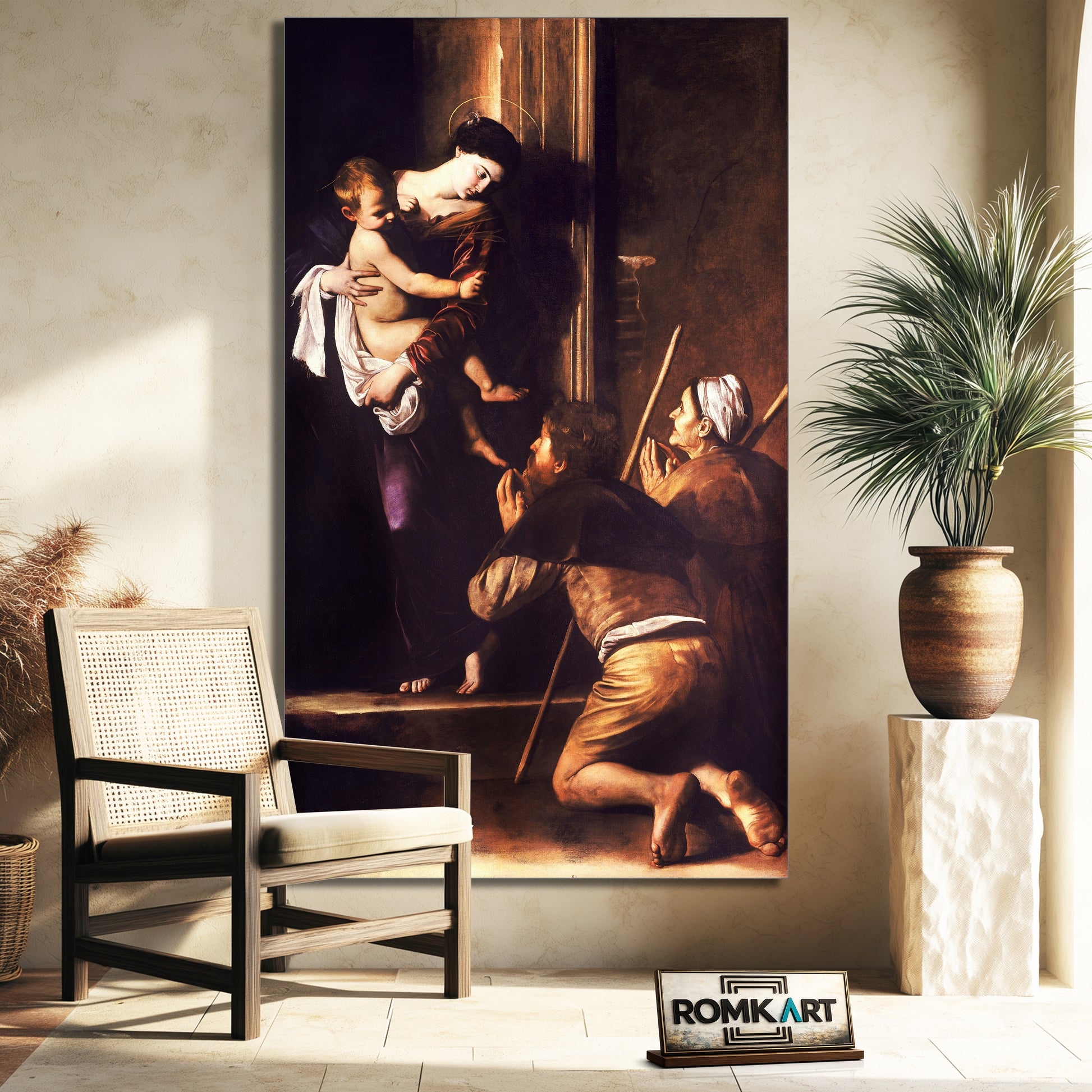 Caravaggio Madonna Di Loreto – Reproduction