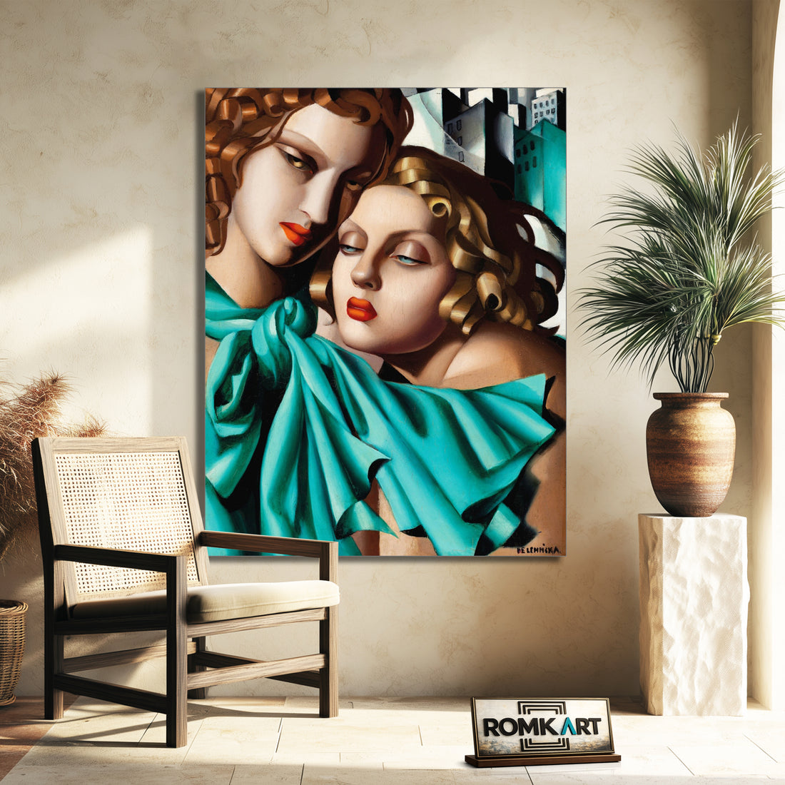 Tamara De Lempicka Les Jeunes Filles 1930 – Reproduction