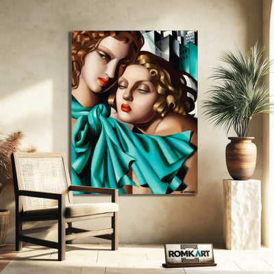 Tamara De Lempicka Les Jeunes Filles 1930 – Reproduction