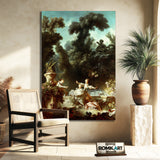 Jean-honor Fragonard The Progress Of Love The Pursuit 1771-1772 – Reproduction