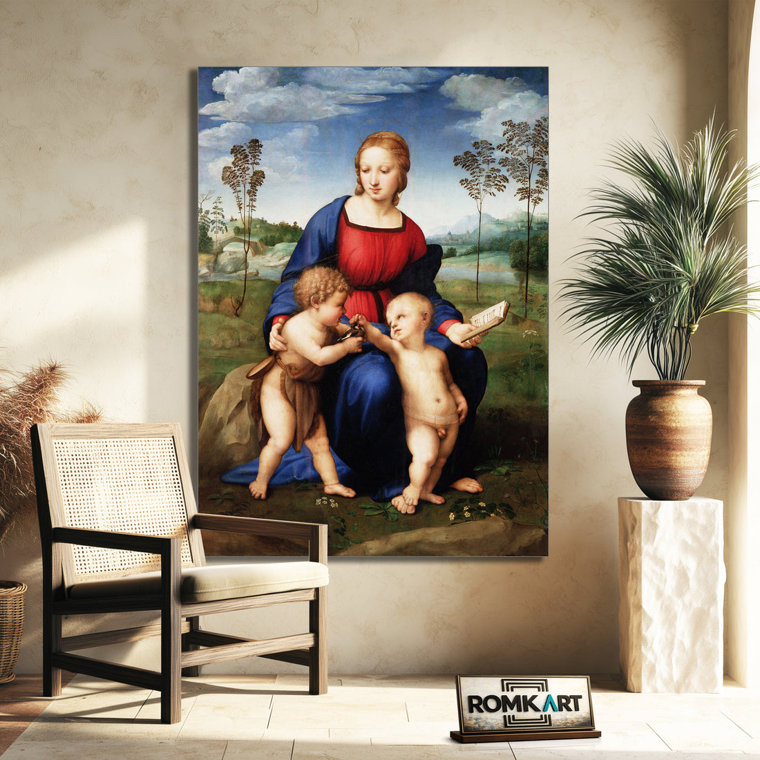 Raphael Madonna Of The Goldfinch Madonna Del Cardellino – Reproduction