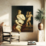 Peter Paul Rubens Venus And Cupid C1606-1611 – Reproduction