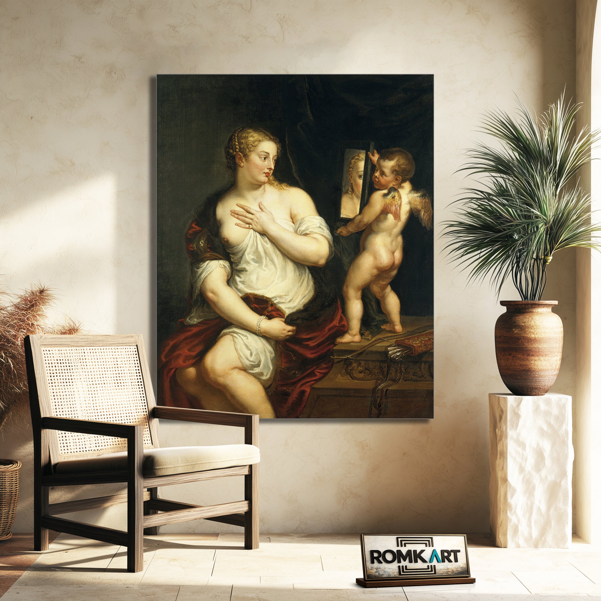 Peter Paul Rubens Venus And Cupid C1606-1611 – Reproduction