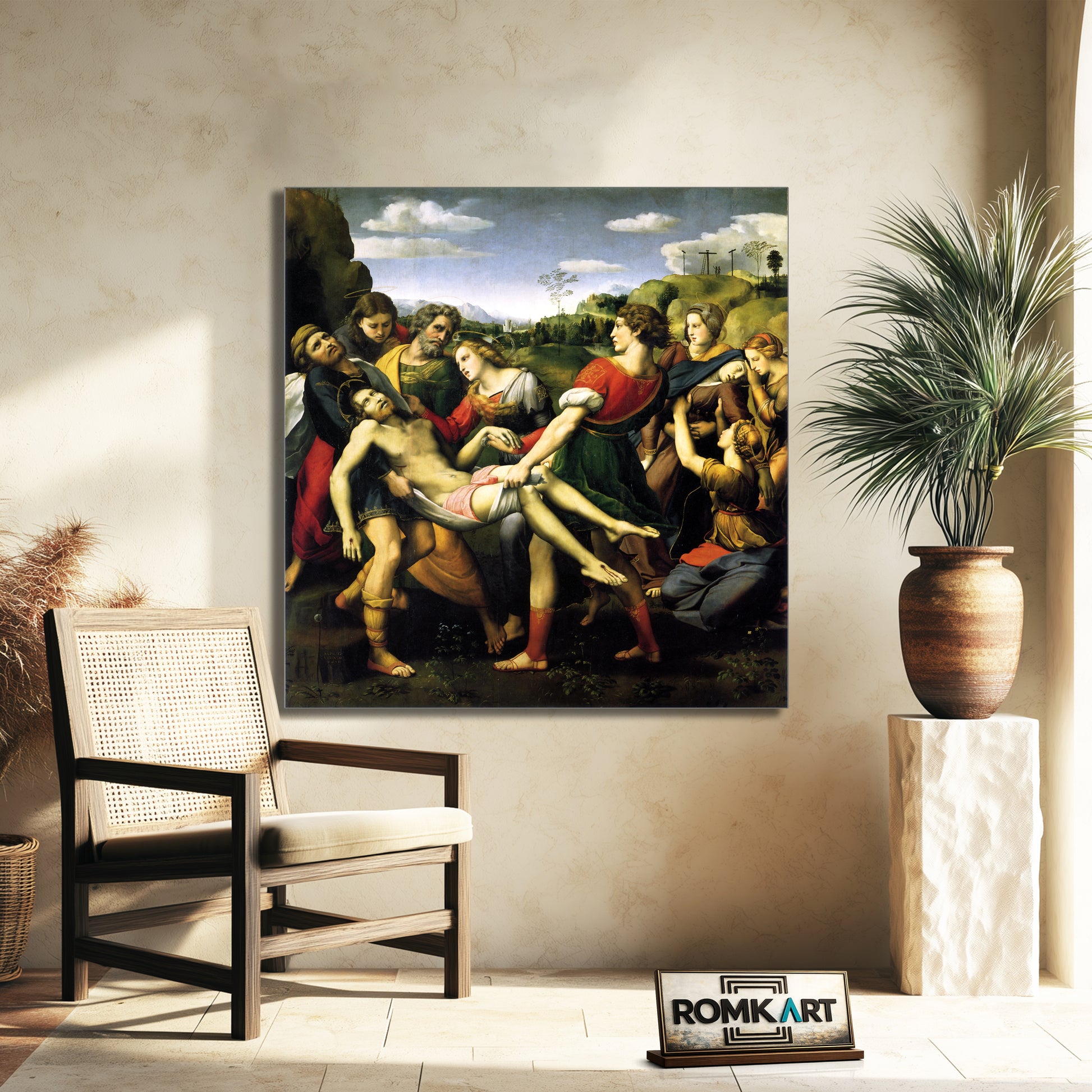 Raphael The Deposition 1507 – Reproduction