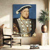 Hans Holbein The Younger Portrait Of Henry Viii Of England – Reproduction
