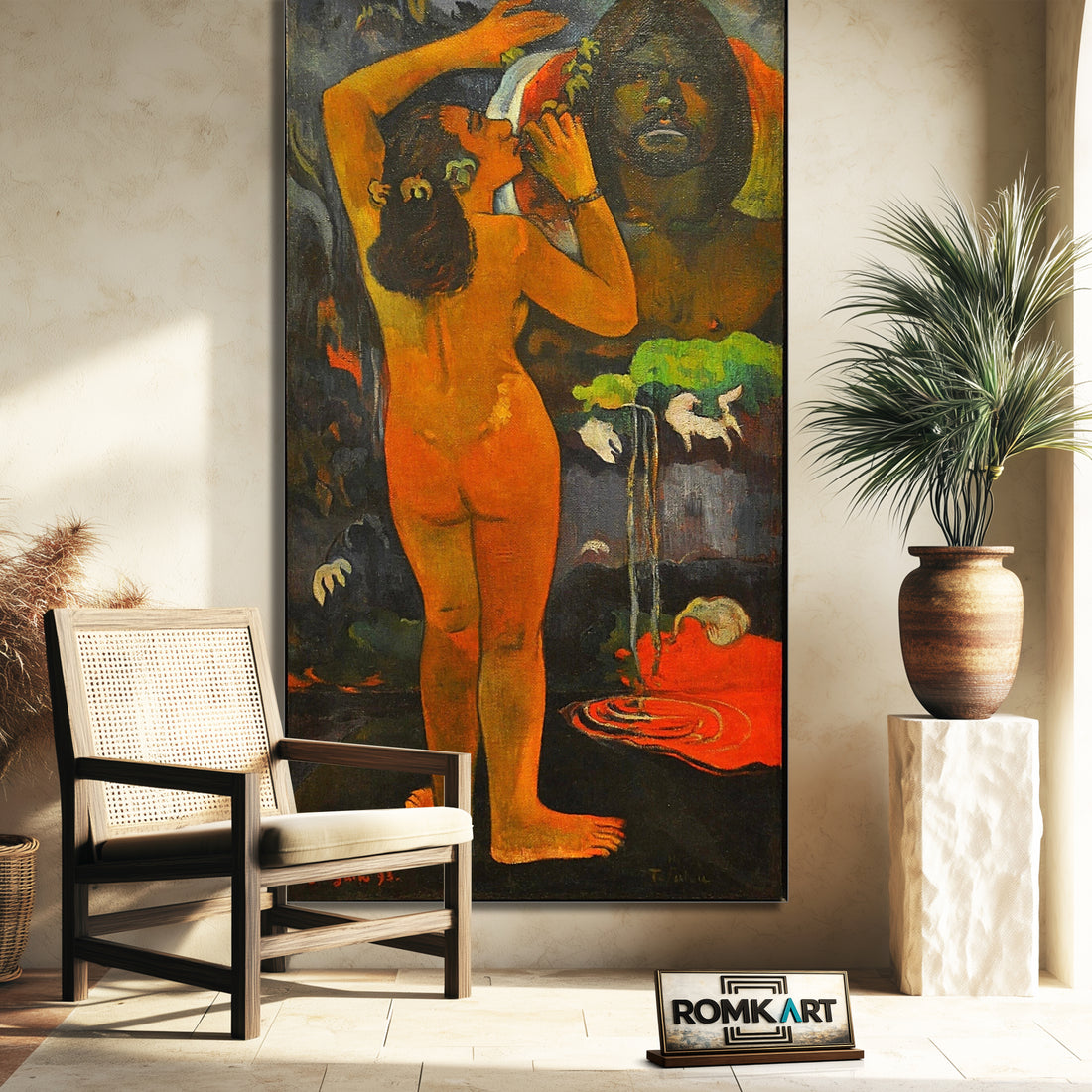 Paul Gauguin The Moon And The Earth 1893 Moma – Reproduction