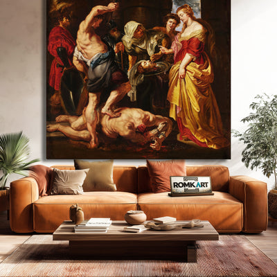 Peter Paul Rubens Salome Presented With The Head Of Saint John The Baptist 1609 – Reproduction