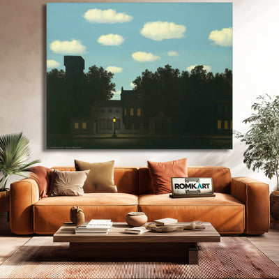 Rene Magritte The Empire of Light II (1950) – Reproduction