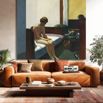 Edward Hopper Hotel Room 1931 – Reproduction