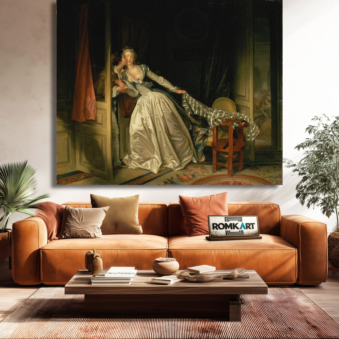 Jean-honor Fragonard The Stolen Kiss 1780 – Reproduction