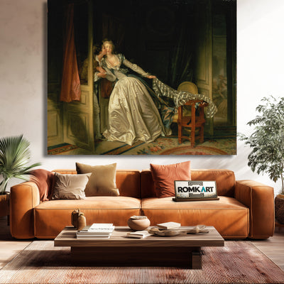 Jean-honor Fragonard The Stolen Kiss 1780 – Reproduction