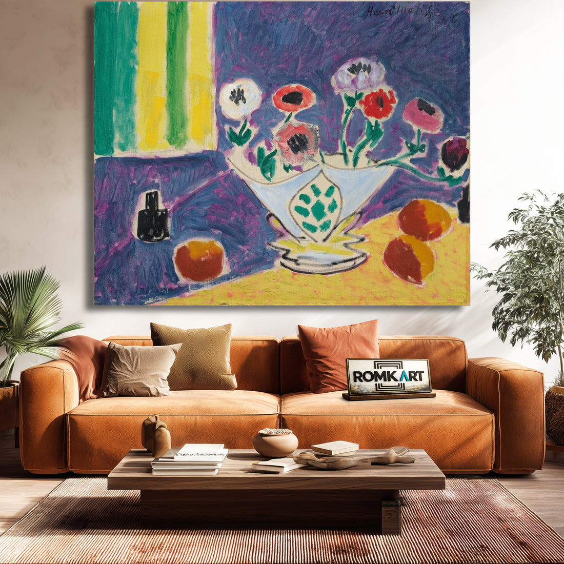 Henri Matisse Vase Danmones 1946 – Reproduction
