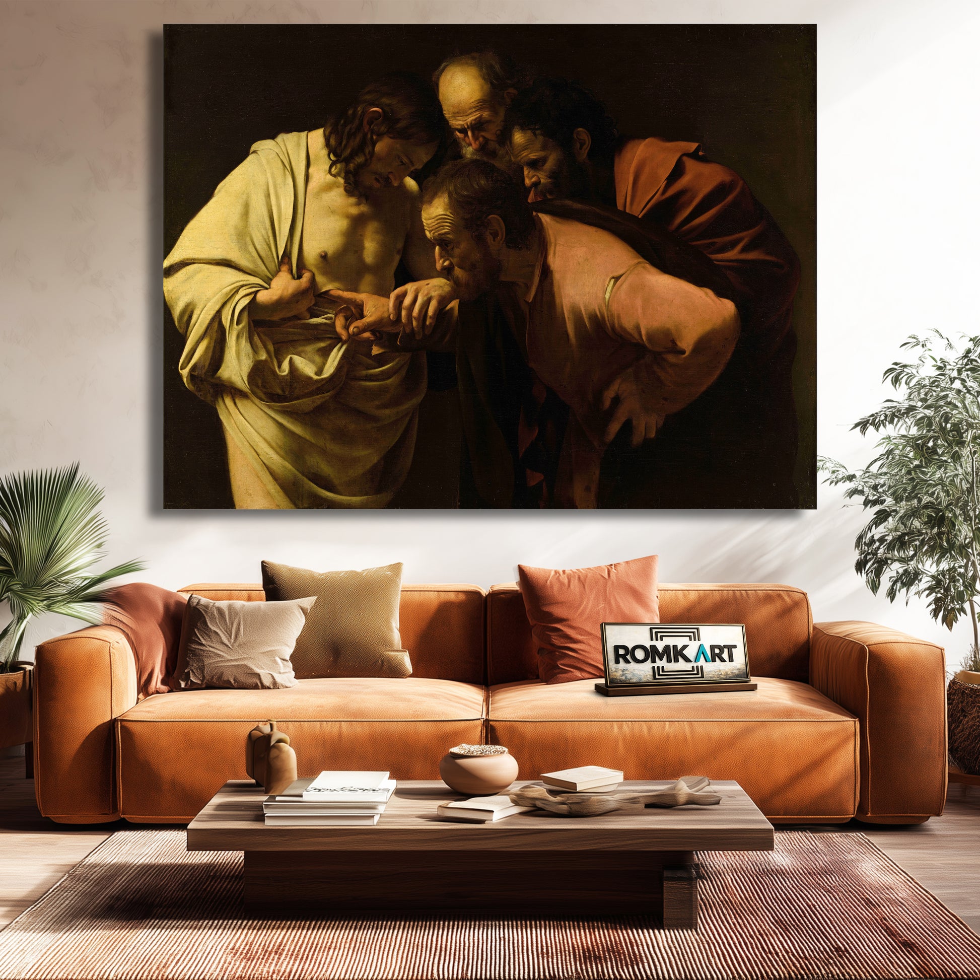 Caravaggio The Incredulity Of Saint Thomas – Reproduction