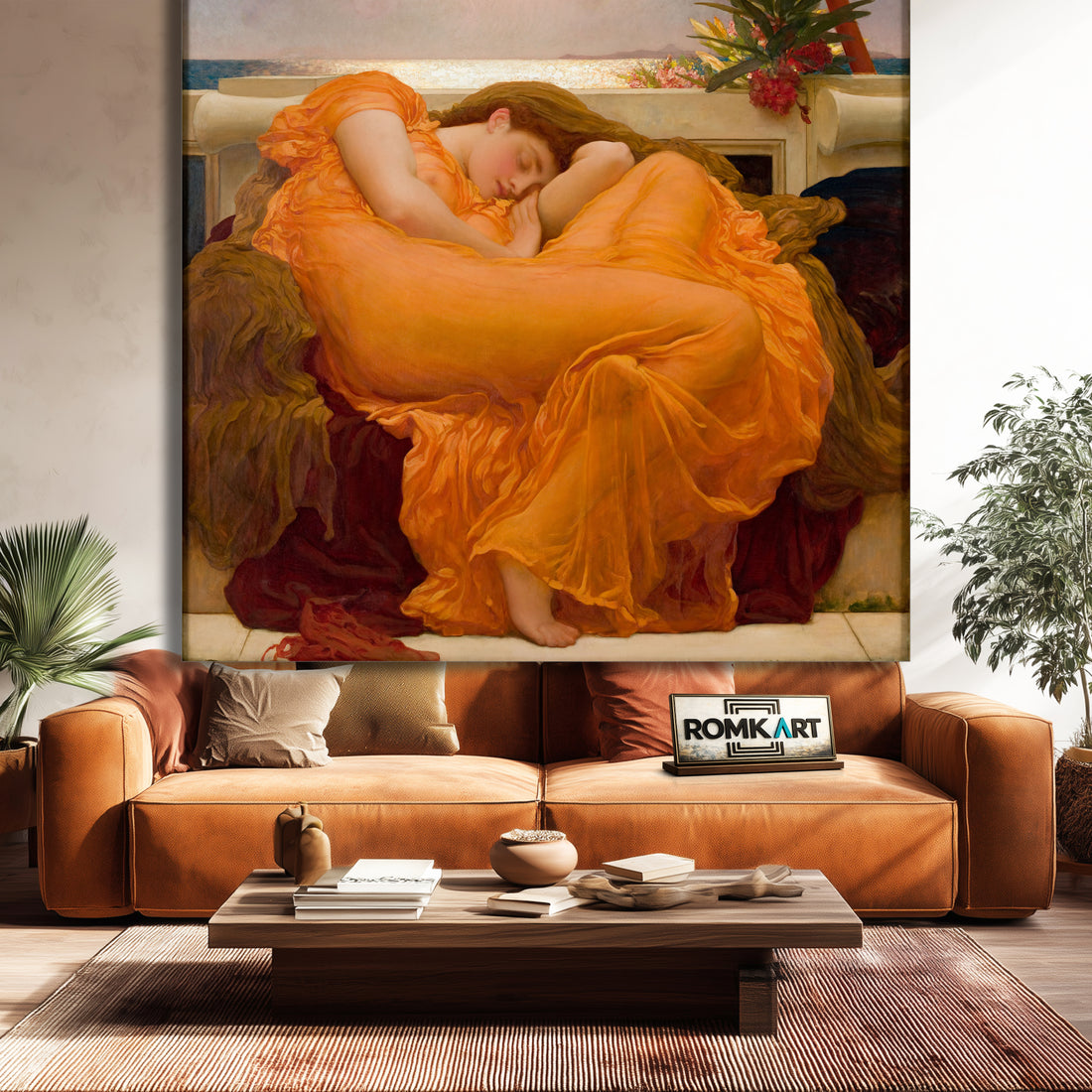 Frederic Leighton Flaming June 1895 – Reproduction