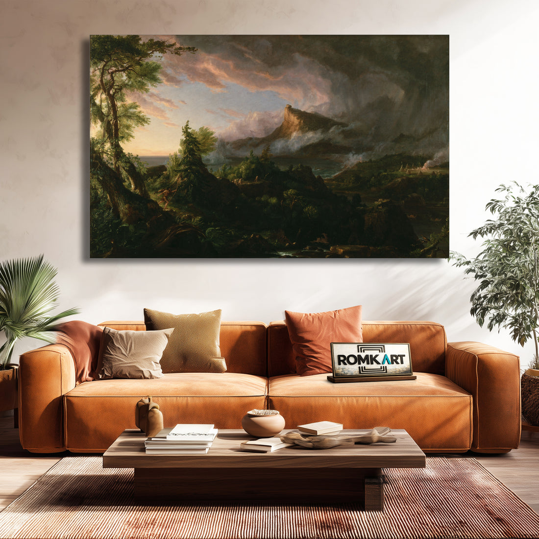 Thomas Cole The Course Of Empire The Savage State 1836 – Reproduction