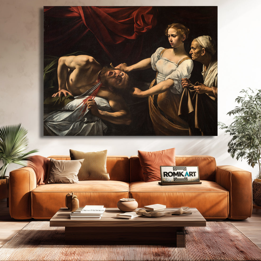 Caravaggio Judith Beheading Holofernes 1602 – Reproduction