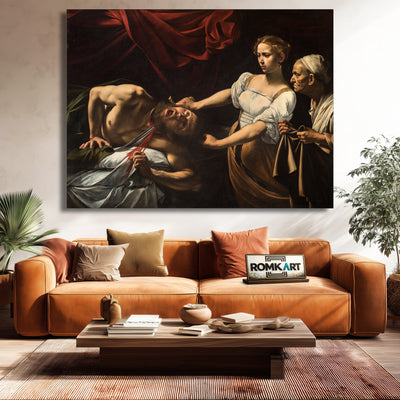 Caravaggio Judith Beheading Holofernes 1602 – Reproduction