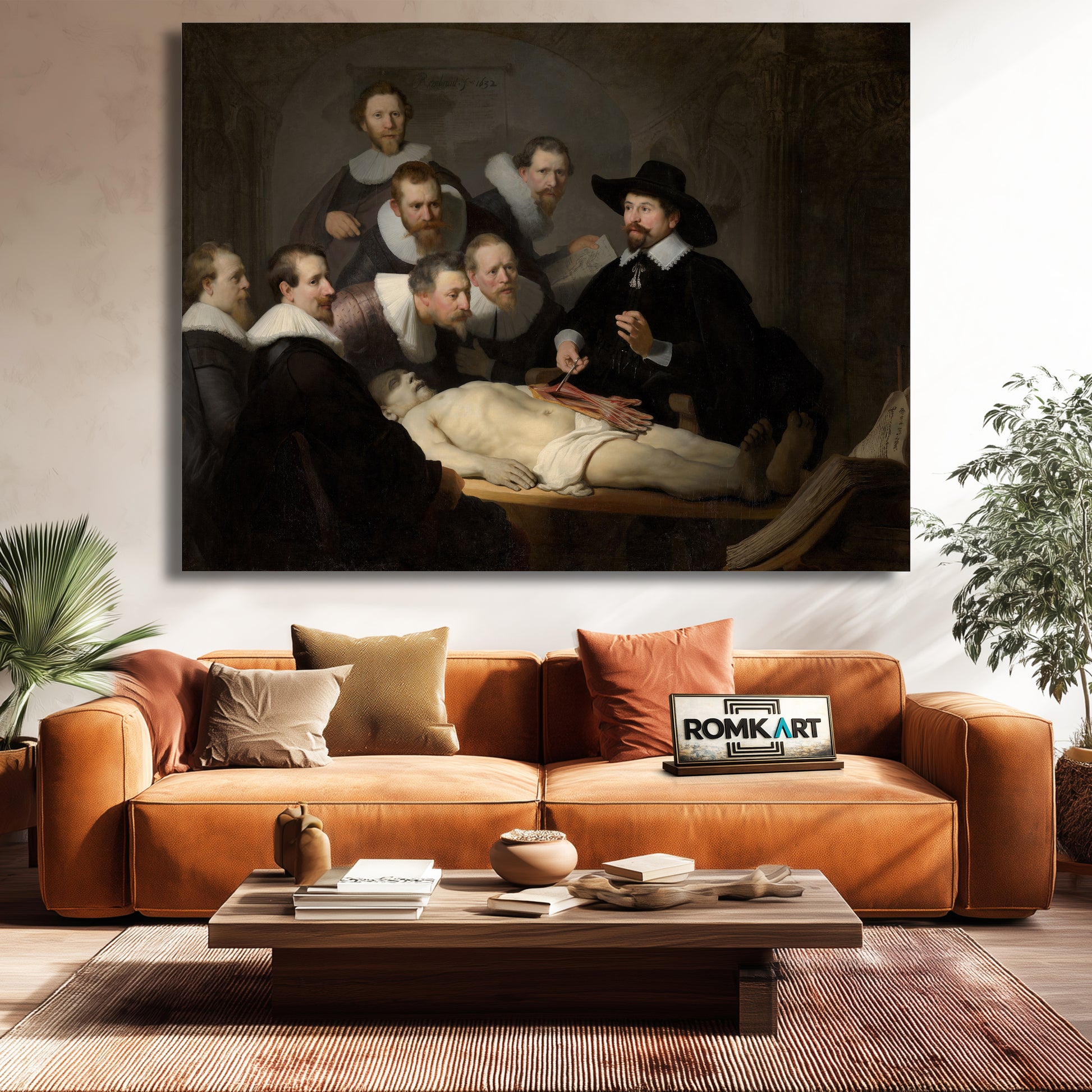Rembrandt The Anatomy Lesson Of Dr Nicolaes Tulp 1632 – Reproduction
