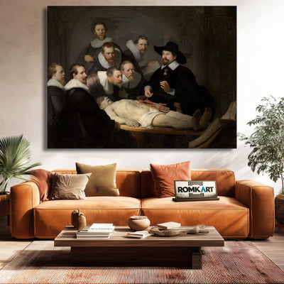 Rembrandt The Anatomy Lesson Of Dr Nicolaes Tulp 1632 – Reproduction