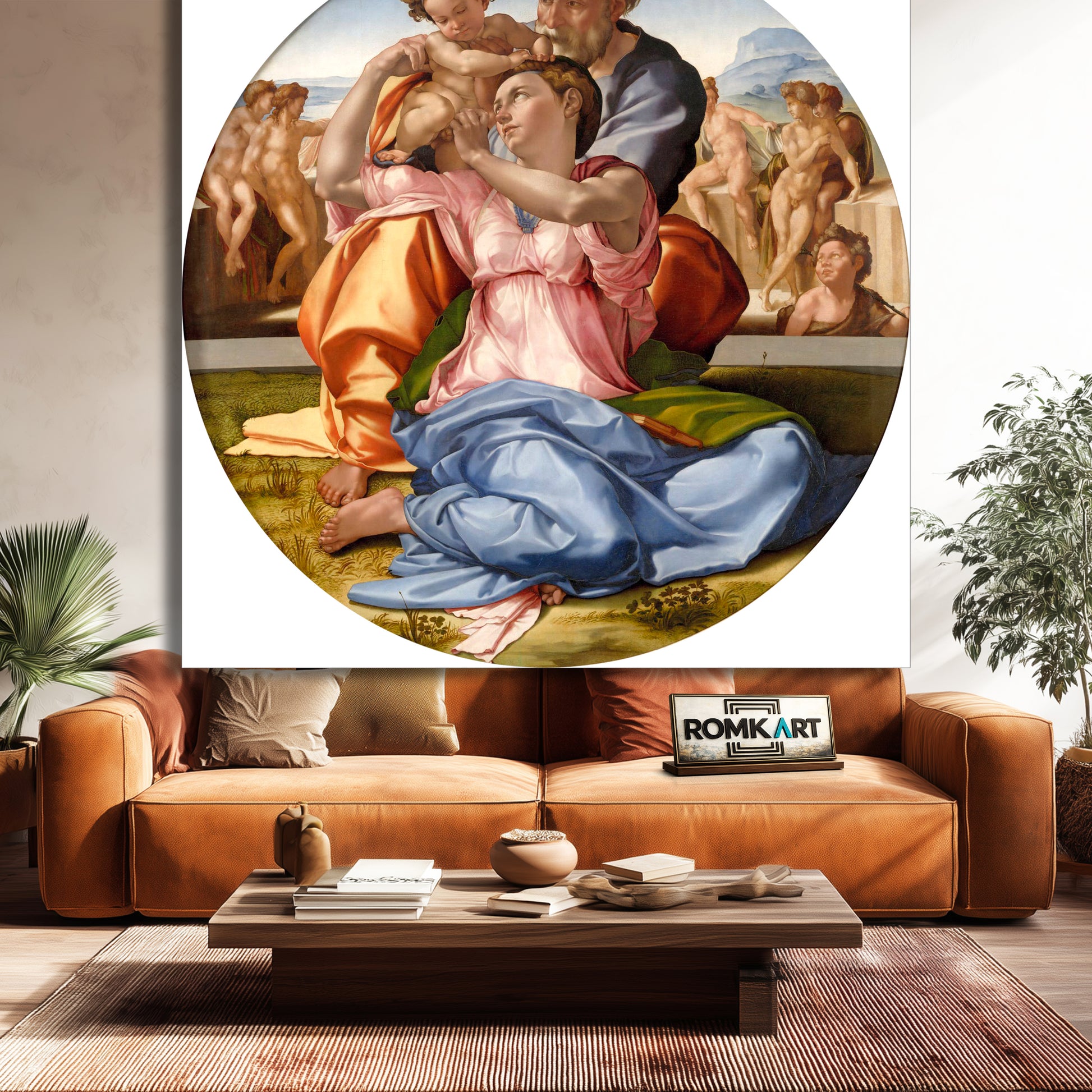 Michelangelo Doni Tondo 1506 – Reproduction