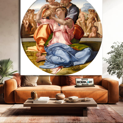 Michelangelo Doni Tondo 1506 – Reproduction