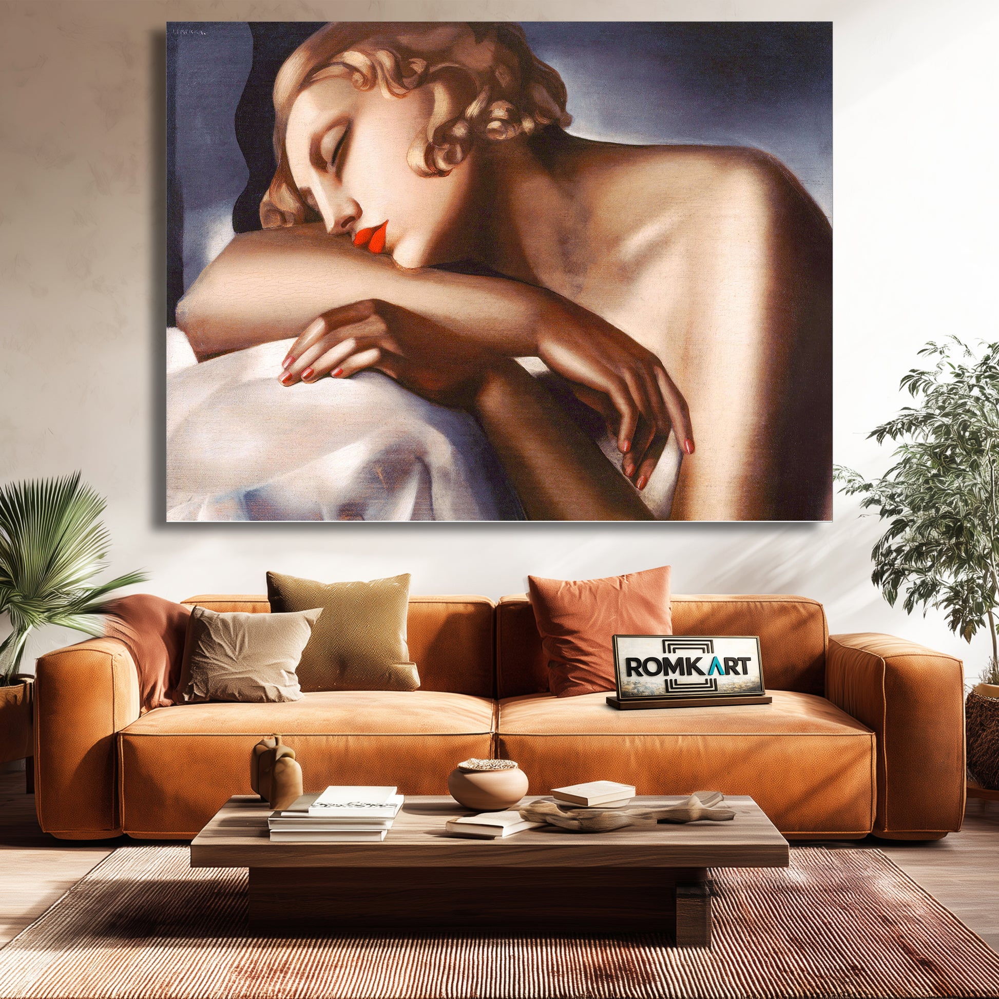 Tamara De Lempicka La Dormeuse 1930 Portraits Of Aristocrats And The Wealthy – Reproduction