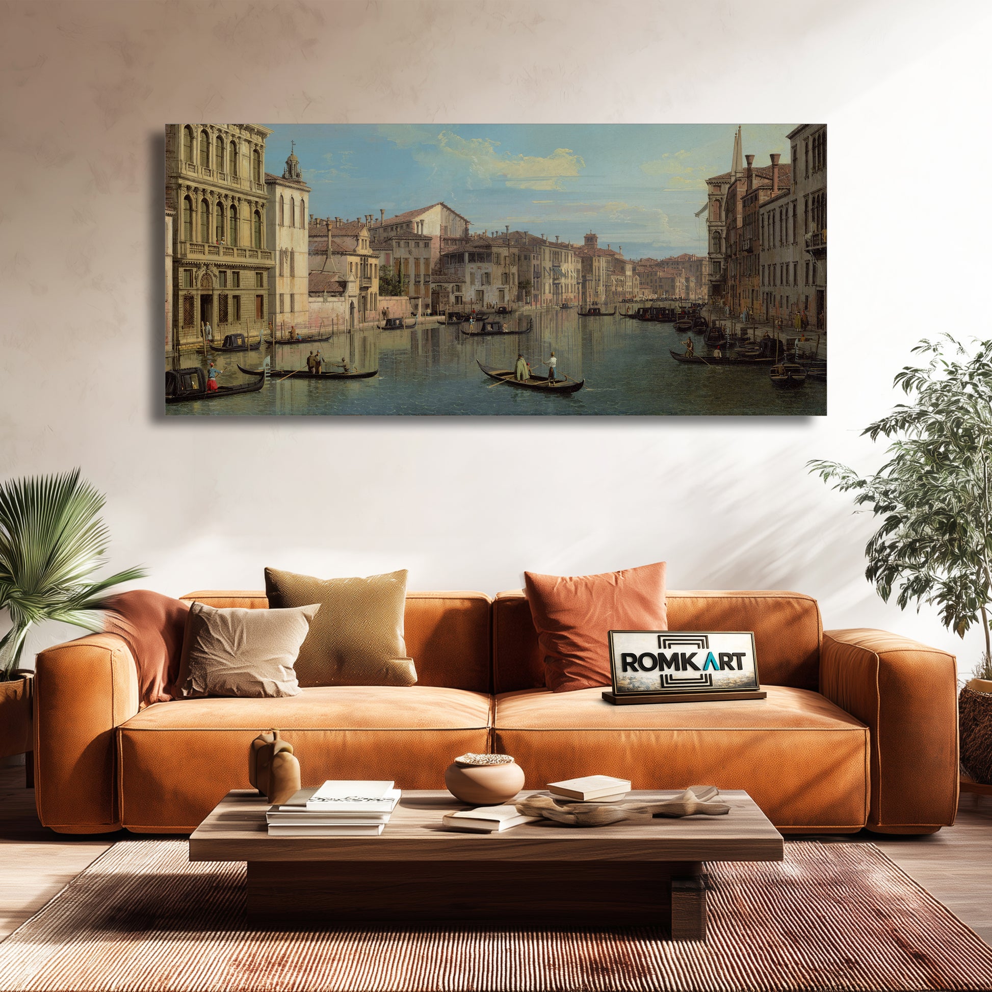 Canaletto The Grand Canal In Venice From Palazzo Flangini To Campo San Marcuola – Reproduction