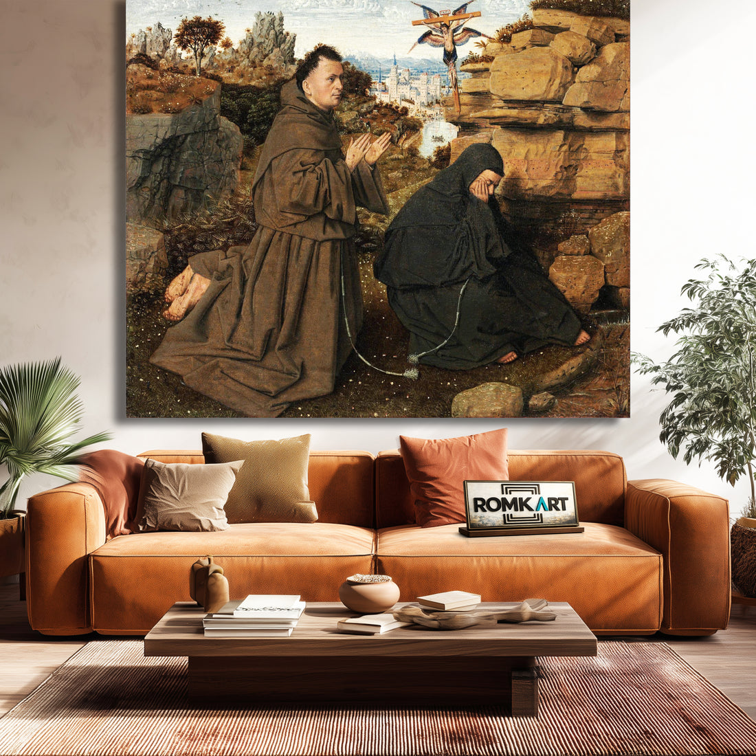Jan Van Eyck Saint Francis Of Assisi Receiving The Stigmata 1430-1432 – Reproduction
