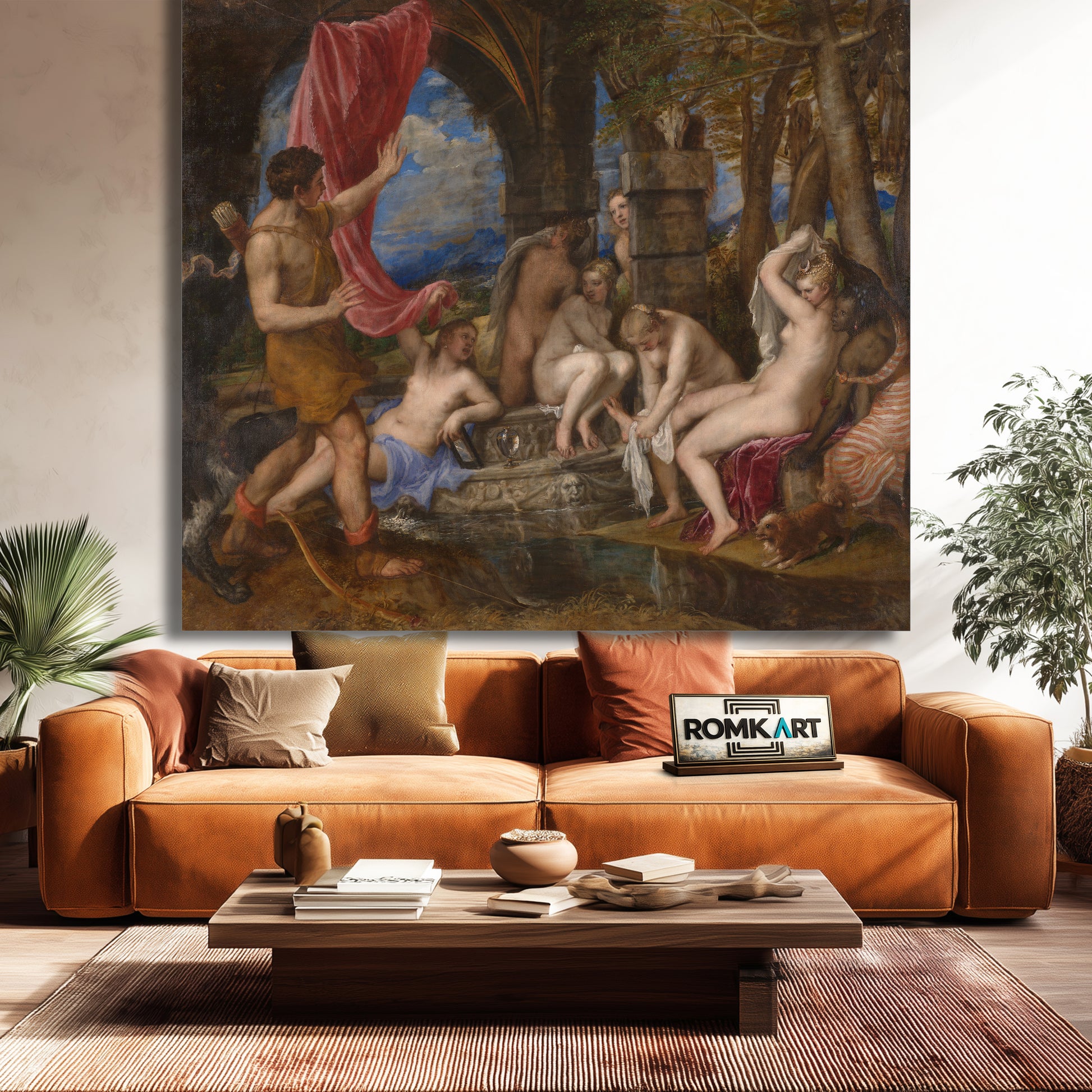 Titian Diana And Actaeon 1559 – Reproduction