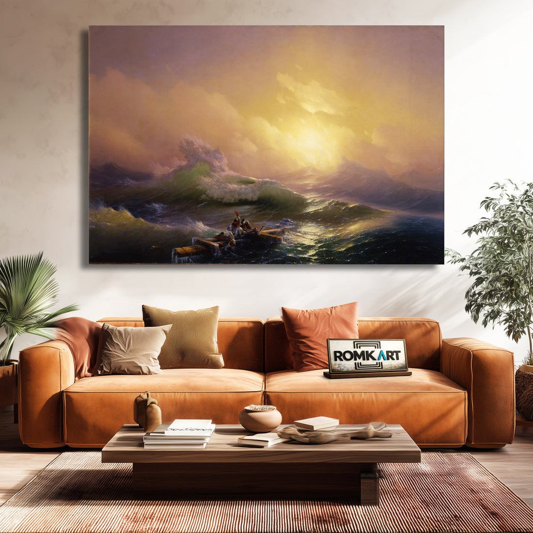 Ivan Aivazovsky The Ninth Wave 1850 – Reproduction