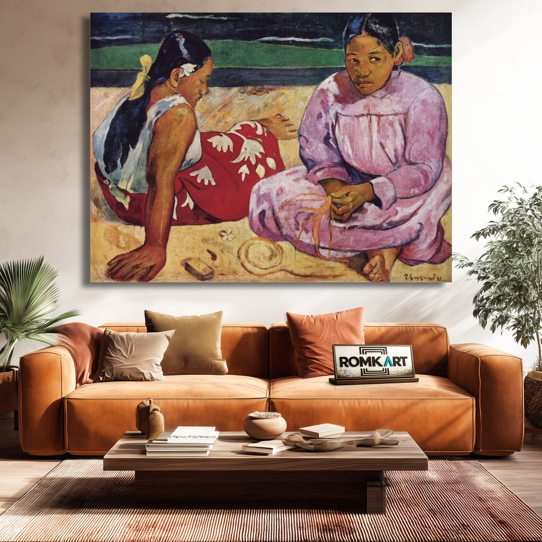 Paul Gauguin Tahitian Women On The Beach 1891 – Reproduction