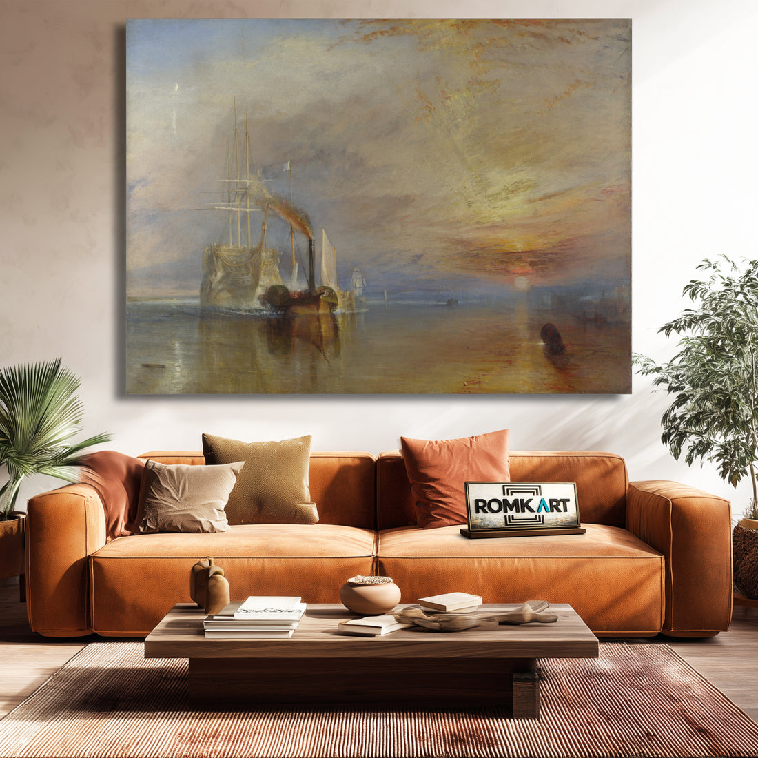 William Turner The Fighting Temeraire 1839 – Reproduction