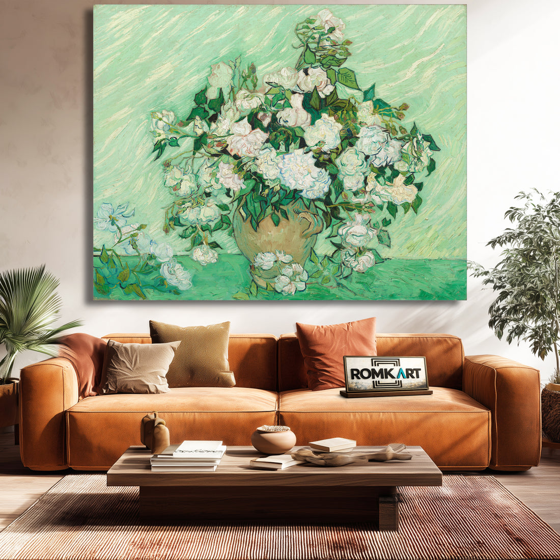 Vincent Van Gogh Roses 1890 – Reproduction