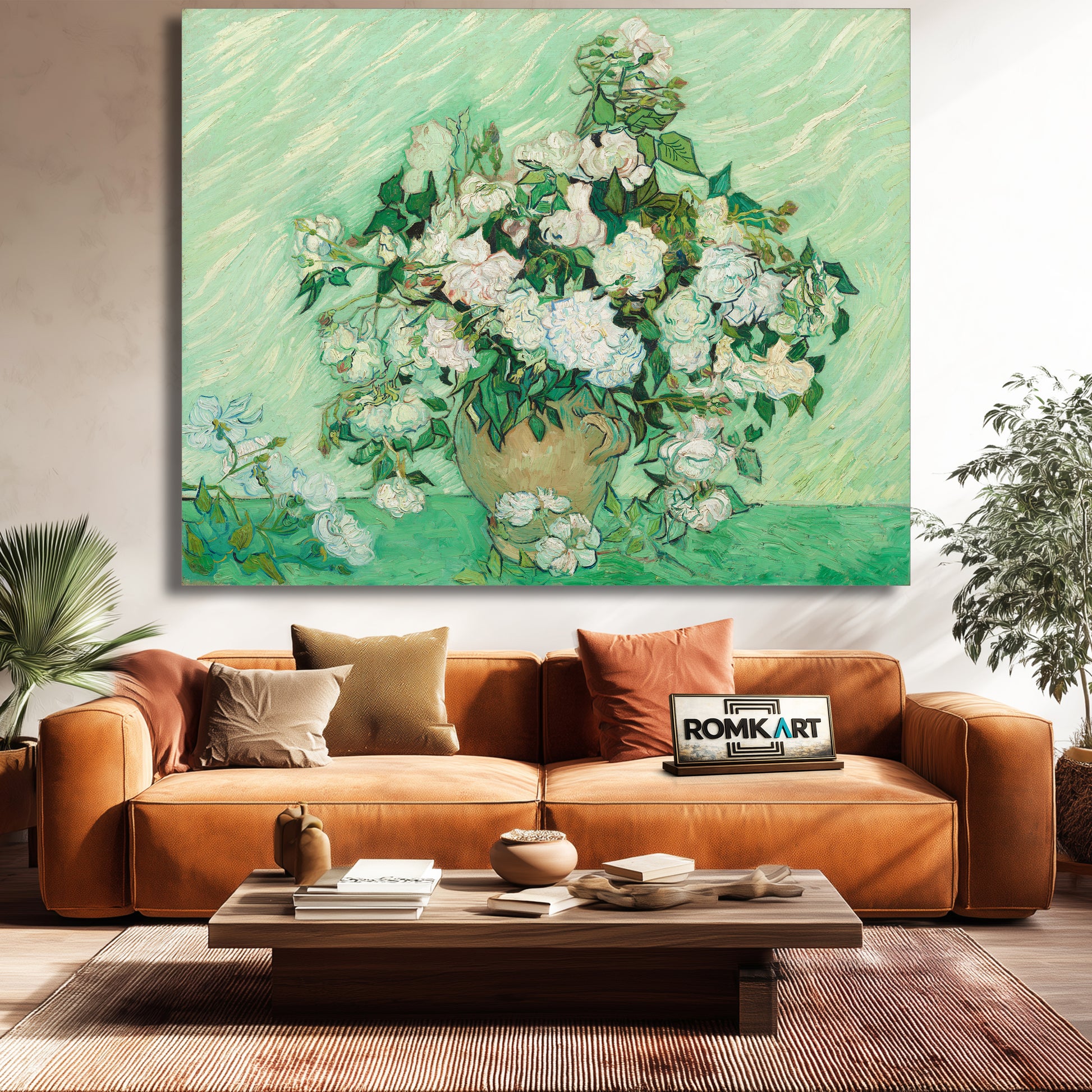 Vincent Van Gogh Roses 1890 – Reproduction