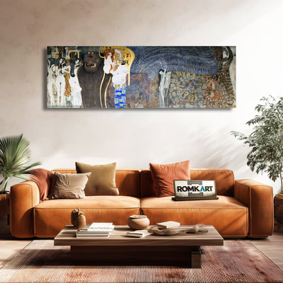 Gustav Klimt Beethoven Frieze The Hostile Powers Panel 5 Short Wall – Reproduction