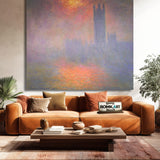 Claude Monet London Houses Of Parliament 1904 – Reproduction