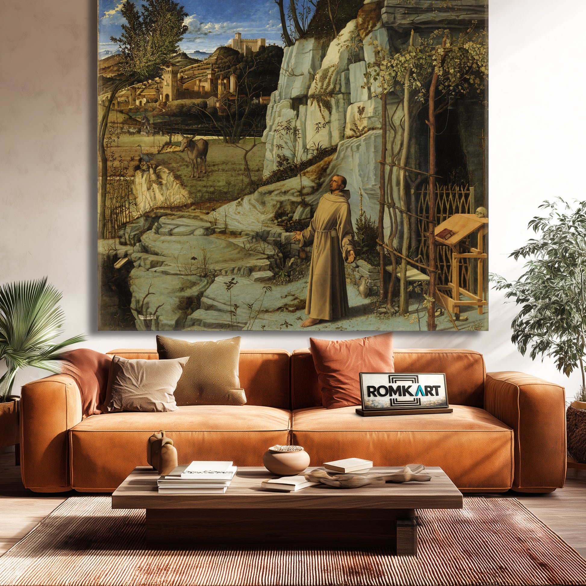 Giovanni Bellini Saint Francis In The Desert 1475-1478 – Reproduction