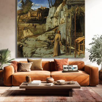 Giovanni Bellini Saint Francis In The Desert 1475-1478 – Reproduction